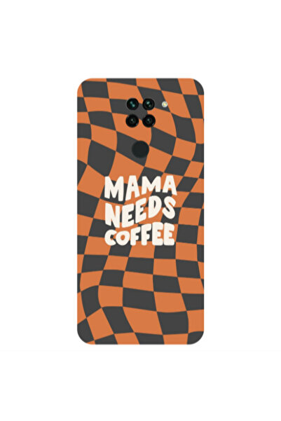 Other Xiaomi Redmi Note 9 Mama needs coffee Transparent Silicone TPU Θήκη