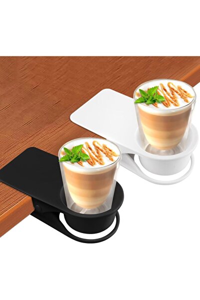 Arabest 2-Piece Desk Cup Holder Clip,Bottle Stand,Glass Clamp,Space-Saving,Sp...