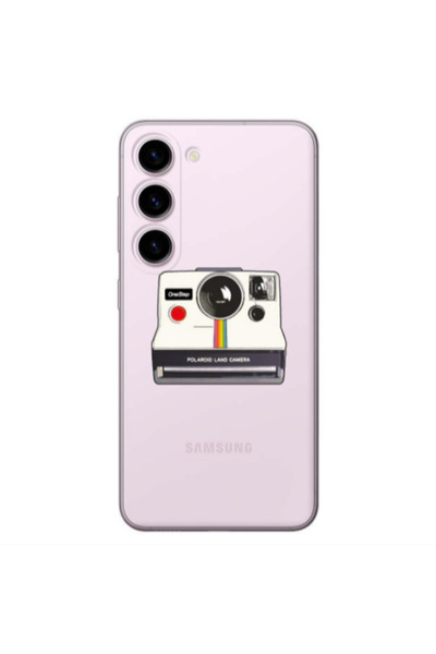 Other Samsung S23 Plus Polaroid land camera Transparent Silicone TPU Θήκη