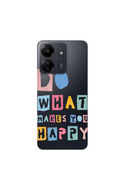 Other Xiaomi Redmi 13C Do What Makes Transparent Silicone TPU Θήκη