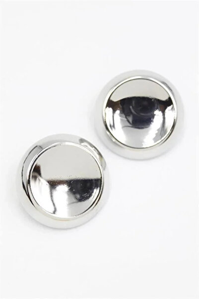 Marsilyan Nvdn- Ieg - Plate Earrings - Silver Iegrs-Nvdn1