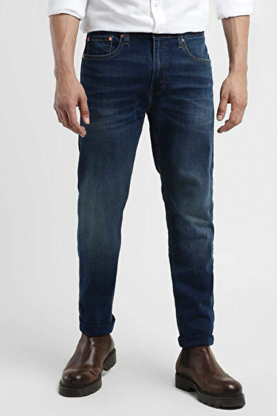 Levi's Men's 512 Blue Slim Tapered Fit Mid Rise Jeans