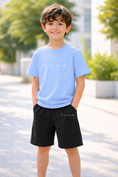 LORVEX Boy's Shorts Set Printed Cotton Summer Comfortable Fit Sports Combination