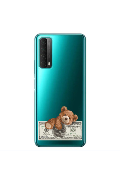 Other Huawei P Smart 2021 Money Style Transparent Silicone TPU Θήκη