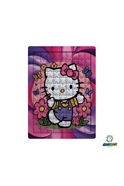 Ghostbastır Design Hello Kitty 99 Piece Standing Puzzle – Decorative Children...