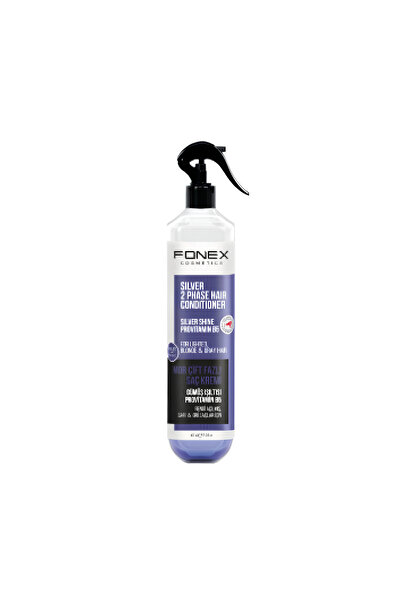Fonex Çift Fazlı Sıvı Saç Kremi Mor 400 ML