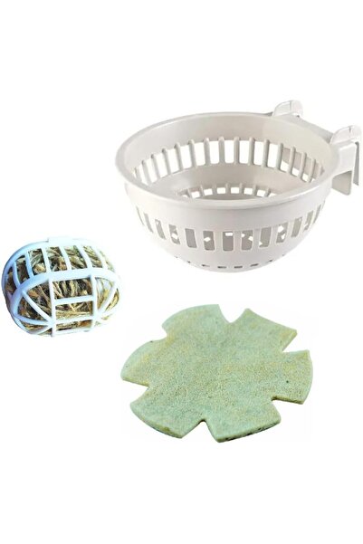 Yıldızan Terra Organik Plastic Inner Canary Nest + Felt + Nest Cover Terra Or...