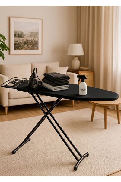 AGD Adjustable Ironing Board with Heat-Resistant Cover, for Home, 110X34 cm