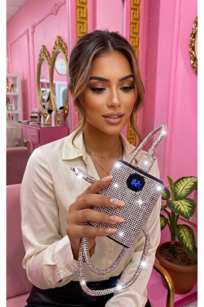 Mercandamoda Taşlı Powerbank & Taşlı Kablo