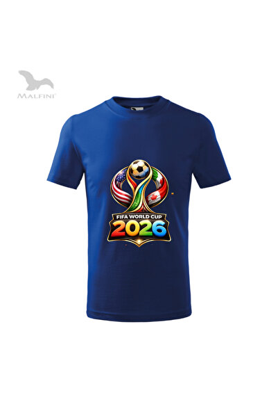 Malfini Tricou Copii Bumbac 165g/m2 Print DTF Campionatul Mondial 2026