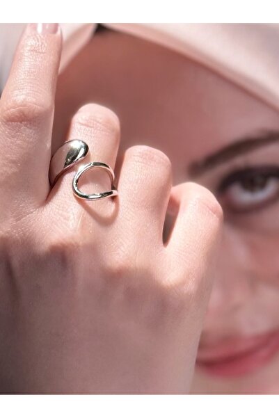 TRENDTAKI Modern Style Visionary Structure Ring Gold Plated 488