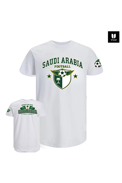 Genierc قميص كأس العالم 2026 للمملكة العربية السعودية - للجنسين