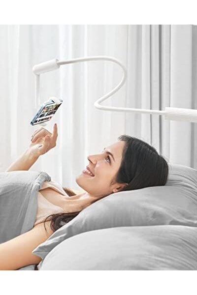 Yıldızan TTKTEKNOLOJİ Gooseneck Yatak için Telefon Tutacağı, 360° Döndürme De...