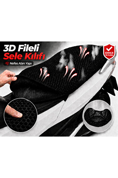 Vi Caro Falcon Sport 100 navlaka za sedlo motocikla 3D mrežasta navlaka za se...