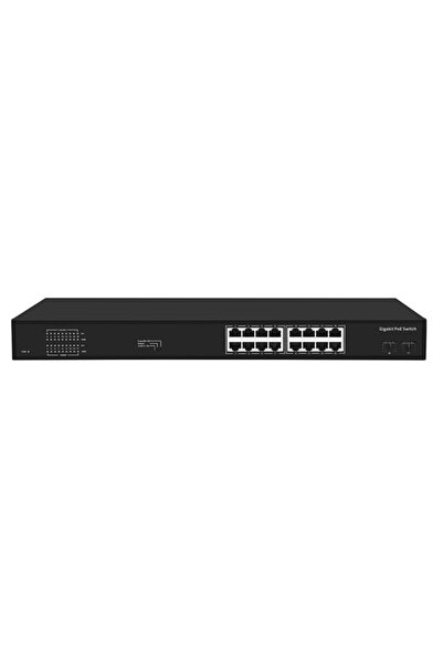 Universal Ods 16port poe 200w 2-sfp gigabit unmanaged switch 08ods-16gp2s-200