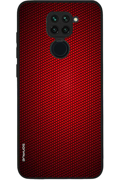 Other Θήκη Sonique Σειράς Carbon για Xiaomi Redmi Note 9 Κόκκινο