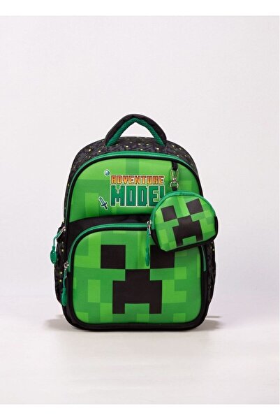 Waddell Deri Adventure Baskılı Minecrafter Temalı Baskılı Çocuk Kreş Anaokul ...