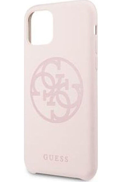 Guess Πίσω Κάλυμμα Σιλικόνης Ροζ (iPhone 11 Pro) Κωδικός: GUHCN58LS4GLP