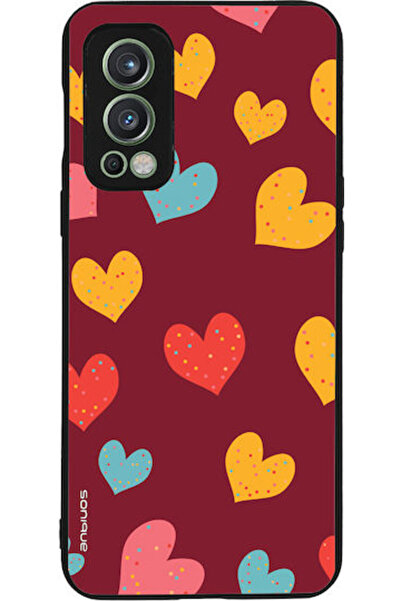 Other Θήκη Sonique Heart Series για Oneplus Nord 2 5G Μπορντό