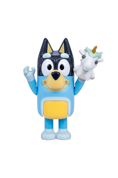 bluey Tekli Figür ve Aksesuar Seti Bandit ve Unicorse 19191