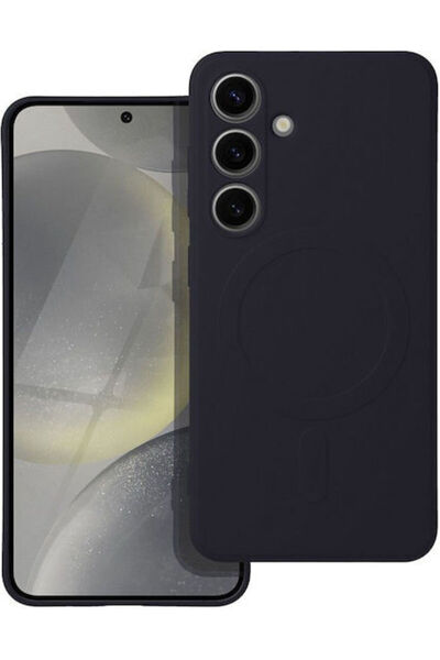 OEM Mag Cover Πίσω Κάλυμμα Σιλικόνης Μαύρο (Galaxy S24 FE) Κωδικός: 607861