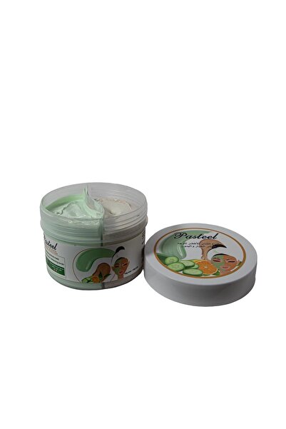 pasteel Green Tea Face Mask with Cucumber and Lemon Exfoliant, Brightening an...