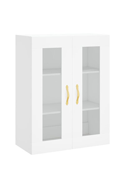 vidaxl Dulap cu montaj pe perete, alb, 69,5x34x90 cm