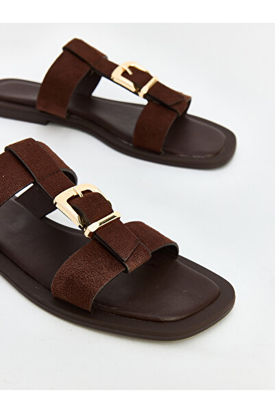 LC Waikiki Suede Look Women's Slippers