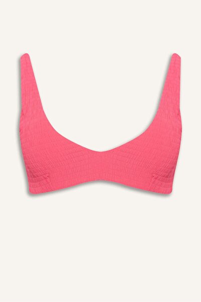 DeFacto Regular Fit Crinkle Fabric Bikini Top G3996Ax26Sm
