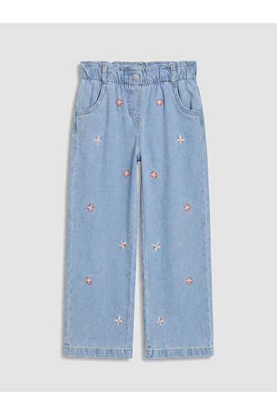 LC Waikiki Esvab • Modern & Distinctive Standard Fit Embroidered Girls' Jean ...