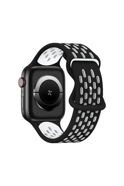 Beline Λουράκι Σιλικόνης Μαύρο (Apple Watch 38/40/41/42mm)