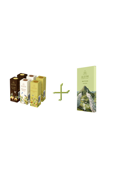 ALKYMI Vegan Atıştırmalık Seti 7'li Paket (50 G x 7 adet)