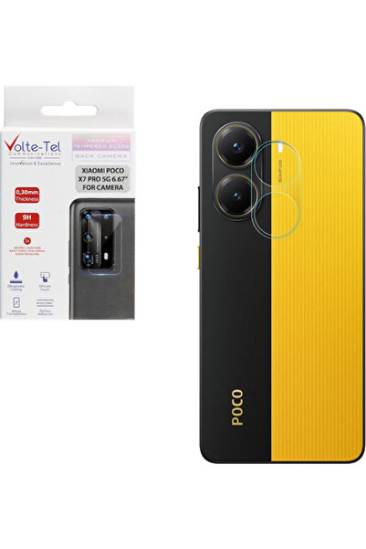 Other Volte-Tel Διαφανές Σκληρυμένο Γυαλί Προστασίας Κάμερας για το Xiaomi Po...