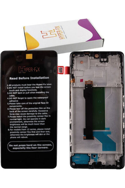 Hyper Οθόνη με μηχανισμό αφής και πλαίσιο για Xiaomi Redmi Note 12 Pro Plus 5...