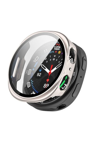 Techsuit Defense360 Pro σε ασημί χρώμα για Galaxy Watch8 44mm