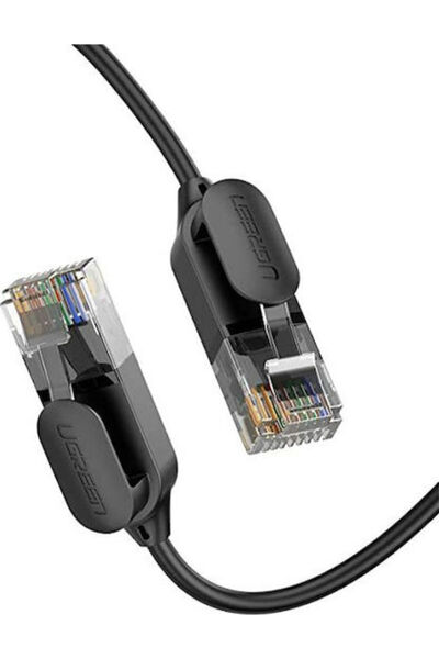 Ugreen Καλώδιο Ethernet U/UTP Cat.6a Gigabit 2μ Μαύρο Κωδικός: 70334