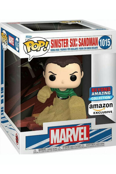 Funko Ποπ! Κουνιστοκέφαλος Ντιλούξ: Μάρβελ - Σίνιστερ 6 - Σάντμαν 1015 Ειδική...