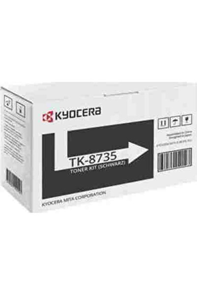 KYOCERA TK-8735Κ Γνήσιο Τόνερ Εκτυπωτή Λέιζερ Μαύρο 85000 Σελίδες (1T02XN0NL0)