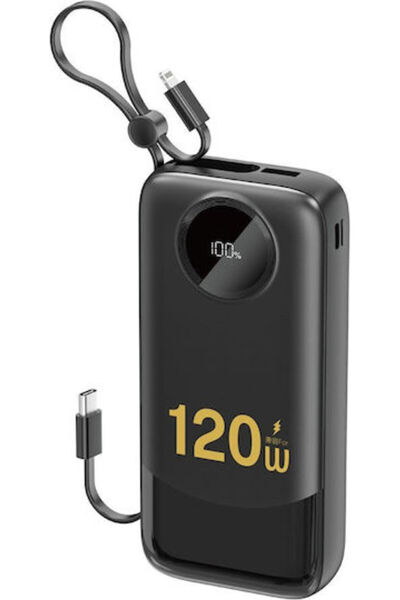 DUDAO K13PRo Power Bank 20000mAh 22.5W με Θύρα USB-A Power Delivery Μαύρο