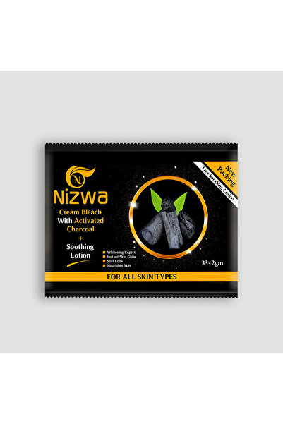 Nizwa كريم تبييض جديد في أكياس صغيرة (بالفحم)