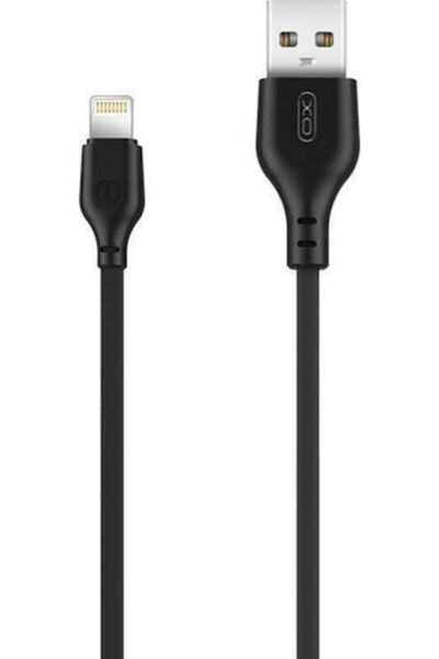 Xo NB103 Καλώδιο USB-A σε Lightning Μαύρο 2μ (16.005.0067)