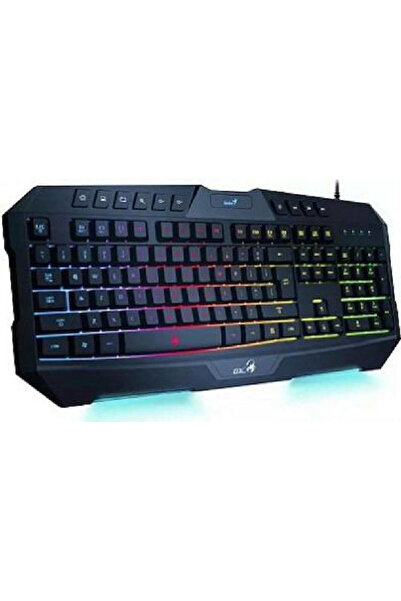 GENIUS Scorpion K20 Πληκτρολόγιο Gaming Με Φωτισμό RGB Αγγλικό US