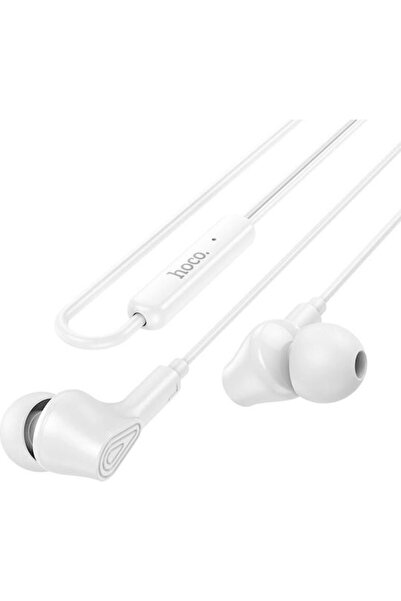 hoco. Hoco M102 Ενδοωτικά Ακουστικά Handsfree με Βύσμα 3.5mm Λευκά