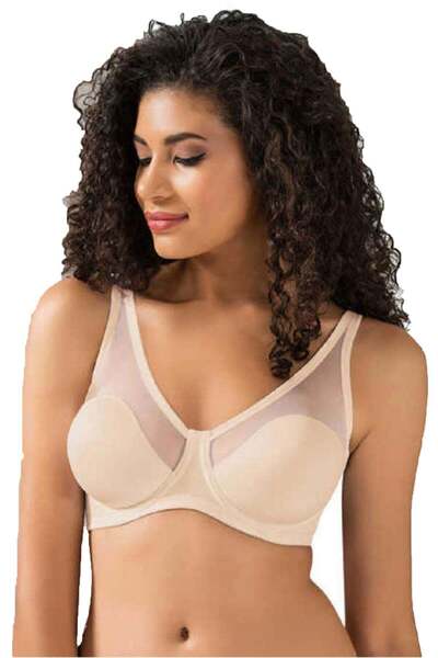 Le Jardin Soft Cup Tulle Gathering Bra