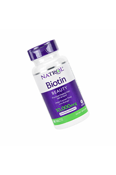 Natrol Naturol Biotin100 Maximum Strength Tablets 10000Mcg