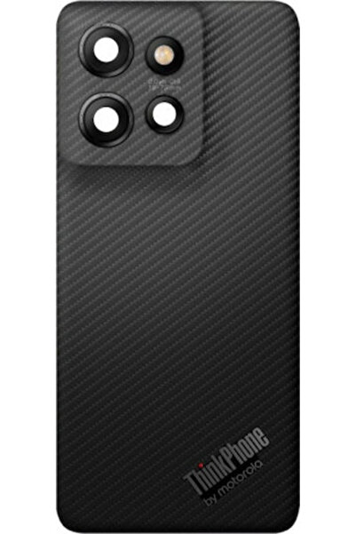 Motorola Κάλυμμα Μπαταρίας Thinkphone 25 Ανθρακί Μαύρο Πακέτο Σέρβις