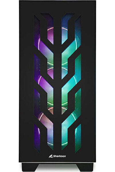 SHARKOON Elite Shark CA300T Gaming Midi Tower Θήκη Υπολογιστή με Πλαϊνό Παράθ...