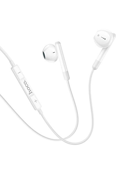 hoco. Hoco Ακουστικά Handsfree με υποδοχή USB-C Λευκά