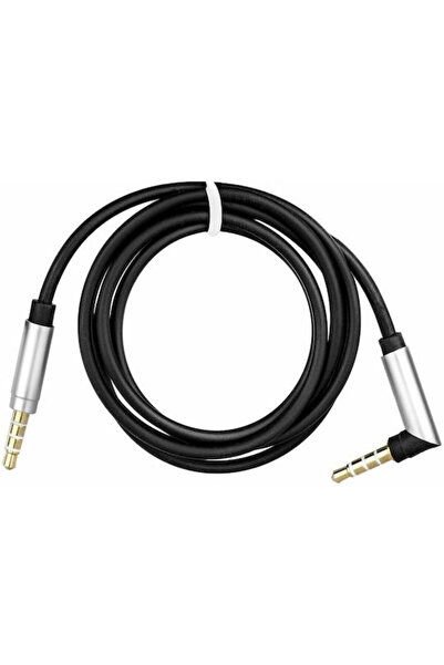 OEM Καλώδιο Ήχου TRRS 3.5mm Αρσενικό - 3.5mm Αρσενικό Μαύρο 1μ 432740