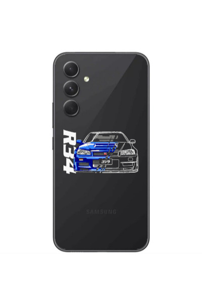 Other Samsung Galaxy A05s Blue R34 Transparent Silicone TPU Θήκη